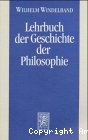 Lehrbuch der Geschichte der Philosophie