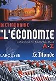 Dictionnaire de l'économie, A-Z