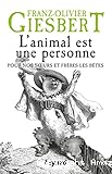 L'animal est une personne