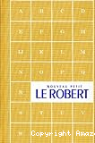 Nouveau petit Robert